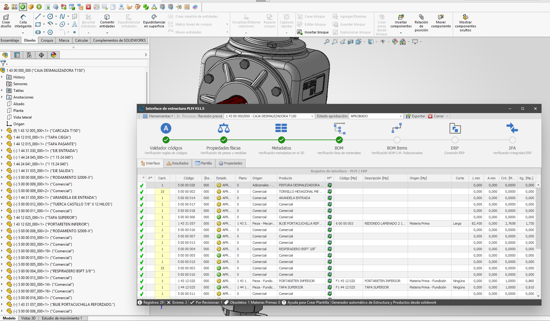 Conector Nativo SolidWorks Add-in